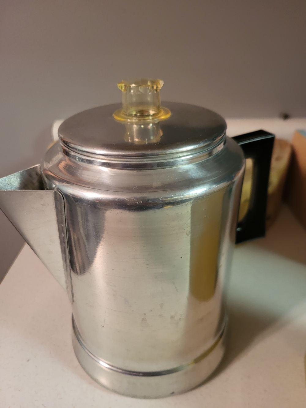Vintage Comet Aluminum Coffee Pot Percolator Made In The USA